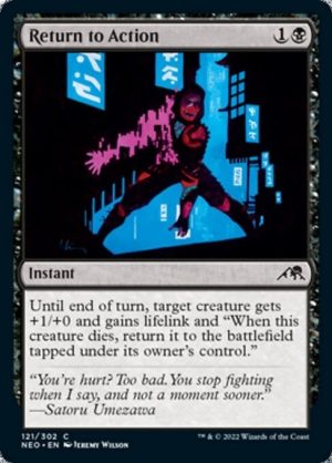 Return to Action - Kamigawa: Neon Dynasty-(121)
