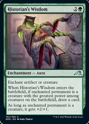 Historian's Wisdom - Kamigawa: Neon Dynasty-(192)