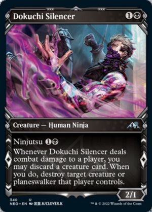 Dokuchi Silencer - Kamigawa: Neon Dynasty-(340)