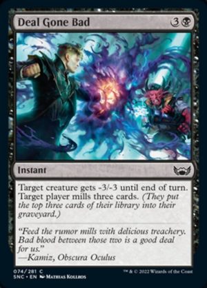 Deal Gone Bad - Streets of New Capenna-(074)-Foil