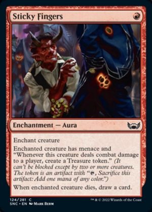 Sticky Fingers - Streets of New Capenna-(124)-Foil