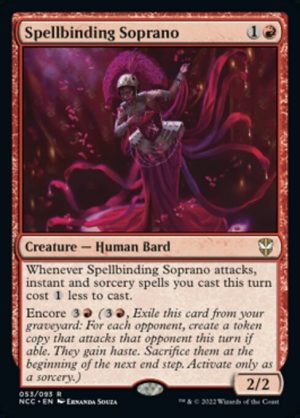 Spellbinding Soprano - Streets of New Capenna Commander-(053)