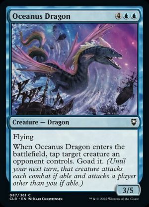 Oceanus Dragon - Commander Legends: Battle for Baldur's Gate-(087)