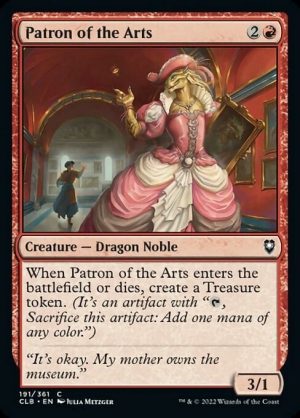 Patron of the Arts - Commander Legends: Battle for Baldur's Gate-(191)