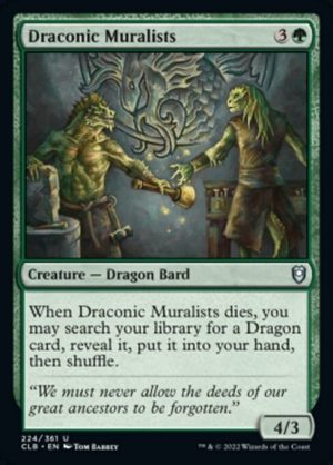 Draconic Muralists - Commander Legends: Battle for Baldur's Gate-(224)