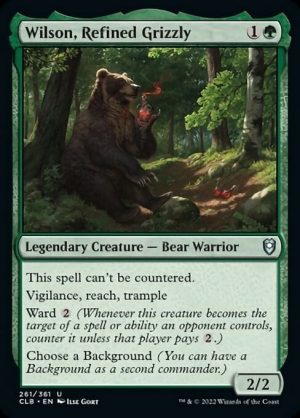 Wilson, Refined Grizzly - Commander Legends: Battle for Baldur's Gate-(261)