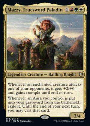 Mazzy, Truesword Paladin - Commander Legends: Battle for Baldur's Gate-(283)