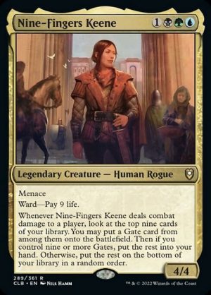 Nine-Fingers Keene - Commander Legends: Battle for Baldur's Gate-(289)