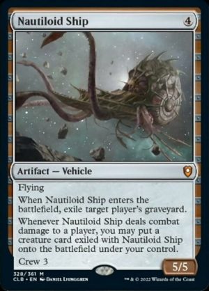 Nautiloid Ship - Commander Legends: Battle for Baldur's Gate-(328)