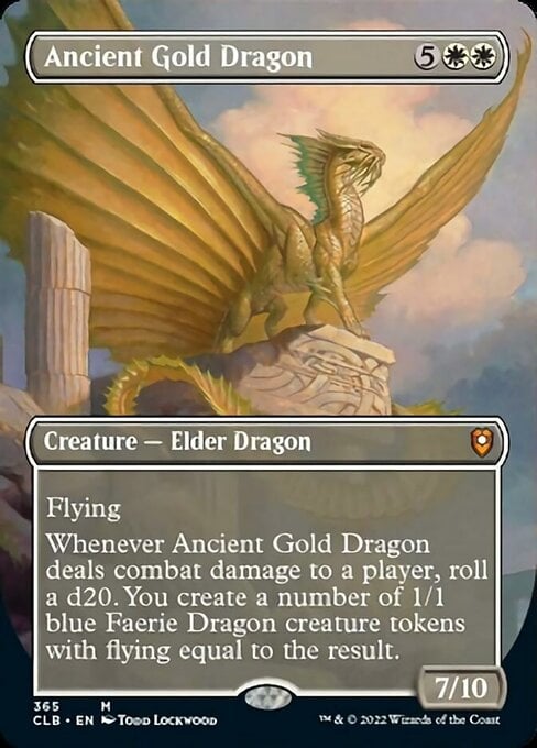 Ancient Gold Dragon - Commander Legends: Battle for Baldur's Gate-(365)
