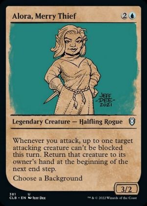 Alora, Merry Thief - Commander Legends: Battle for Baldur's Gate-(381)