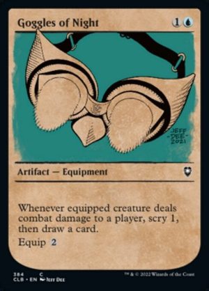 Goggles of Night - Commander Legends: Battle for Baldur's Gate-(384)