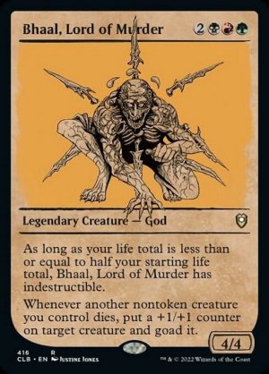 Bhaal, Lord of Murder - Commander Legends: Battle for Baldur's Gate-(416)