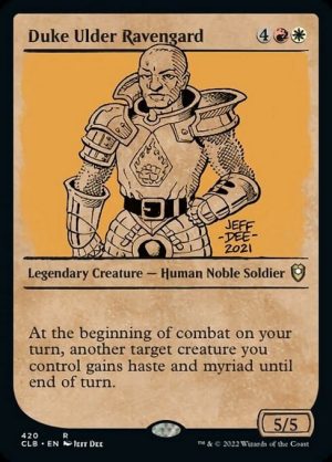 Duke Ulder Ravengard - Commander Legends: Battle for Baldur's Gate-(420)