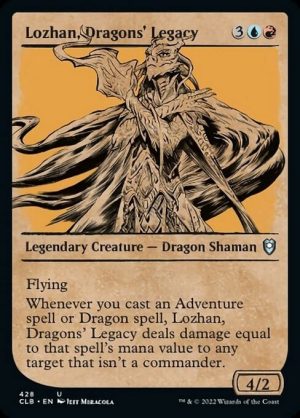 Lozhan, Dragons' Legacy - Commander Legends: Battle for Baldur's Gate-(428)