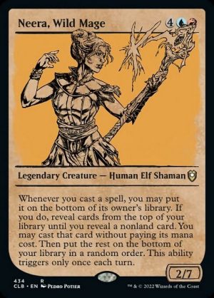 Neera, Wild Mage - Commander Legends: Battle for Baldur's Gate-(434)