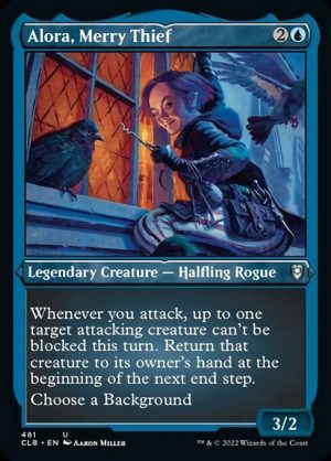 Alora, Merry Thief - Commander Legends: Battle for Baldur's Gate-(481)-Foil
