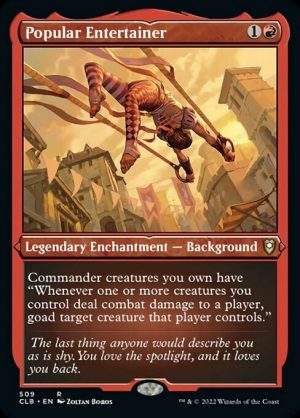Popular Entertainer - Commander Legends: Battle for Baldur's Gate-(509)
