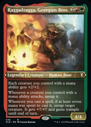 Raggadragga, Goreguts Boss - Commander Legends: Battle for Baldur's Gate-(548)