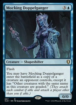 Mocking Doppelganger - Commander Legends: Battle for Baldur's Gate-(667)