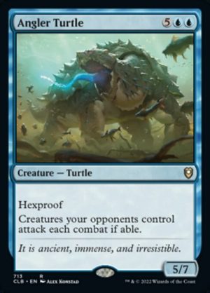 Angler Turtle - Commander Legends: Battle for Baldur's Gate-(713)