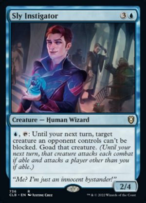 Sly Instigator - Commander Legends: Battle for Baldur's Gate-(736)