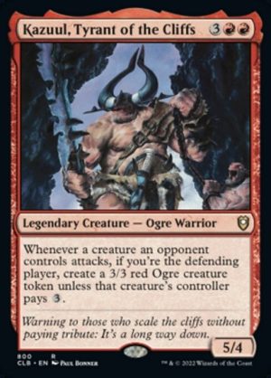 Kazuul, Tyrant of the Cliffs - Commander Legends: Battle for Baldur's Gate-(800)