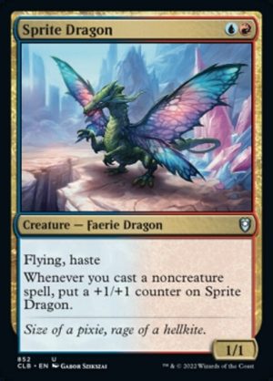Sprite Dragon - Commander Legends: Battle for Baldur's Gate-(852)