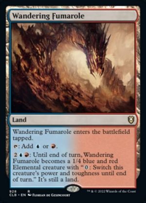 Wandering Fumarole - Commander Legends: Battle for Baldur's Gate-(928)