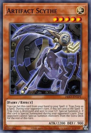Artifact Scythe - (2015 Mega-Tin Mega Pack) - (MP15-EN001) - (Super Rare)