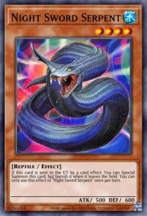 Night Sword Serpent - (Burst of Destiny) - (BODE-EN081) - (Common)