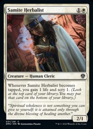 Samite Herbalist - Dominaria United-(031)