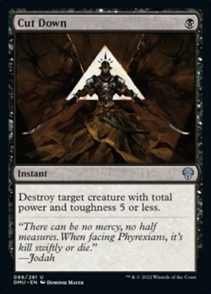 Cut Down - Dominaria United-(089)-Foil