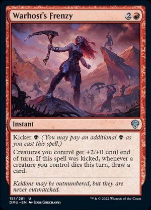 Warhost's Frenzy - Dominaria United-(151)