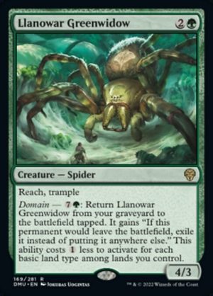 Llanowar Greenwidow - Dominaria United-(169)