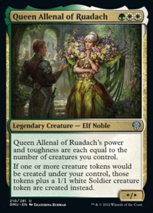 Queen Allenal of Ruadach - Dominaria United-(210)