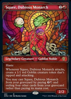 Squee, Dubious Monarch - Dominaria United-(291)-Foil