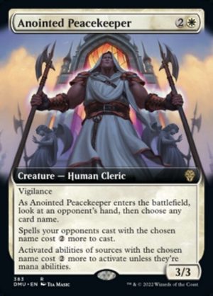 Anointed Peacekeeper - Dominaria United-(383)