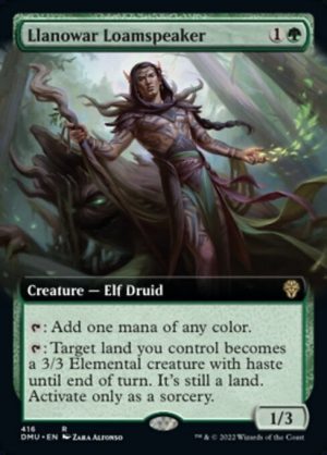 Llanowar Loamspeaker - Dominaria United-(416)