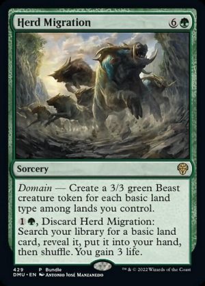 Herd Migration - Dominaria United-(429)-Foil