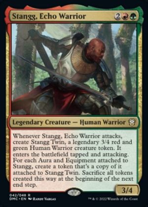 Stangg, Echo Warrior - Dominaria United Commander-(042)