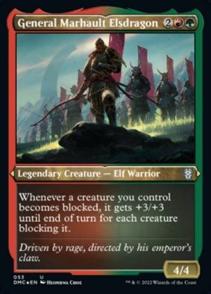 General Marhault Elsdragon - Dominaria United Commander-(053)