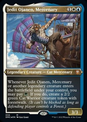 Jedit Ojanen, Mercenary - Dominaria United Commander-(056)-Foil