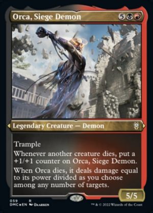 Orca, Siege Demon - Dominaria United Commander-(059)