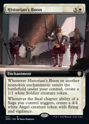 Historian's Boon - Dominaria United Commander-(071)-Foil