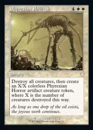 Phyrexian Rebirth - The Brothers' War Commander-(074)