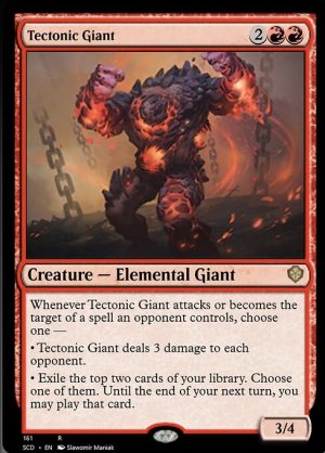 Tectonic Giant - Starter Commander Decks-(161)