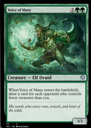 Voice of Many - Starter Commander Decks-(215)