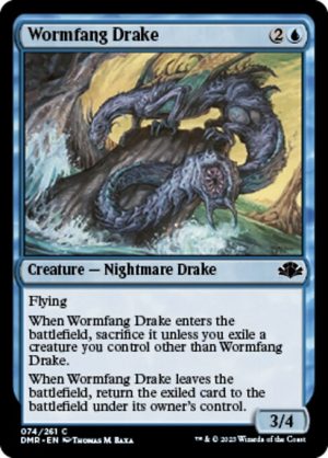 Wormfang Drake - Dominaria Remastered-(074)