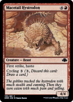 Macetail Hystrodon - Dominaria Remastered-(130)